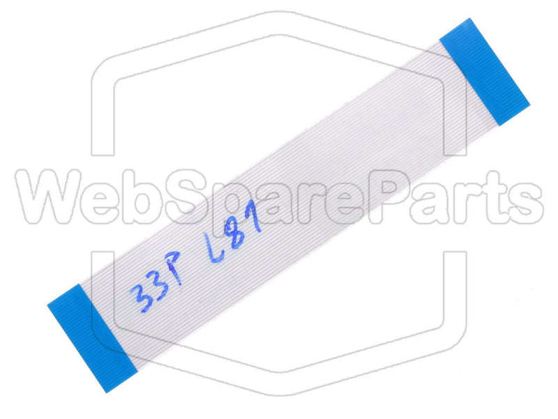 33 contacts Câble plat L=81mm W=17mm