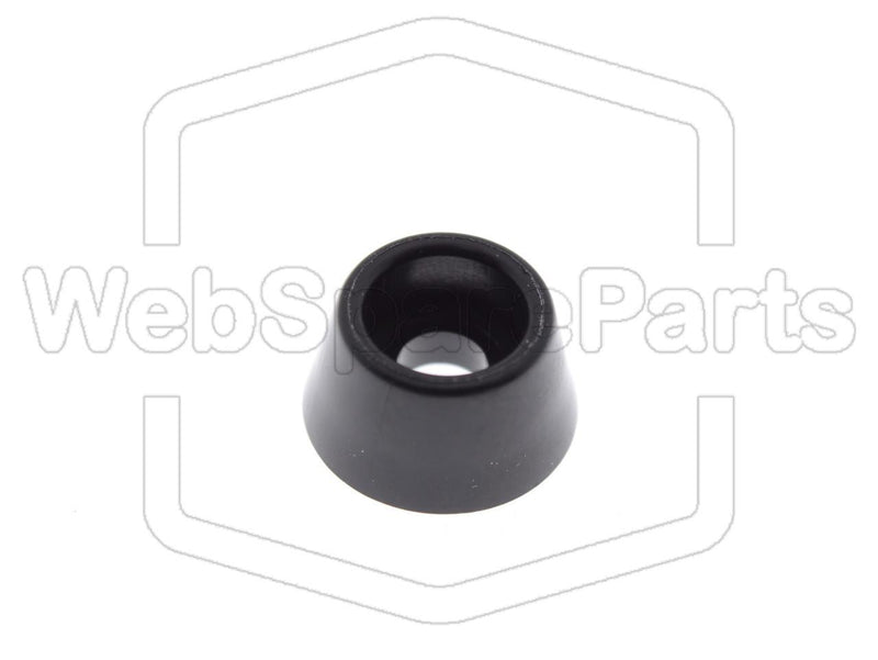 Round Polyethylene Foot With Hole Ø3.5mm Base Ø11.0mm