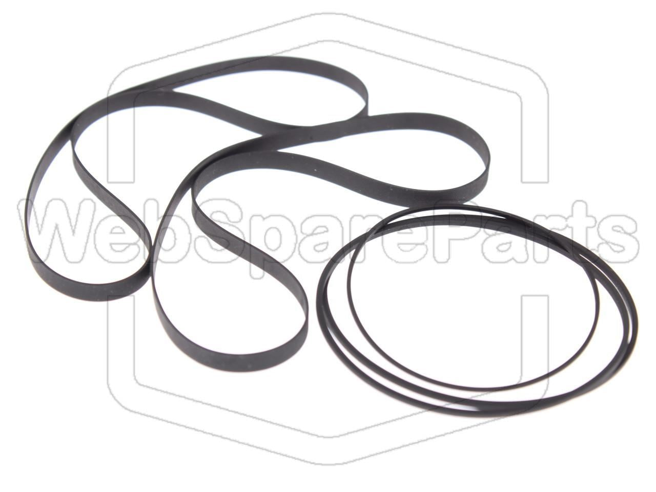 Full Belt Kit for Kenwood AX-43 Double Cassette Deck