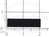 Picior dreptunghiular din cauciuc autoadeziv 20.0mm x 5.0mm Height 1.5 mm &mdash; photo 2