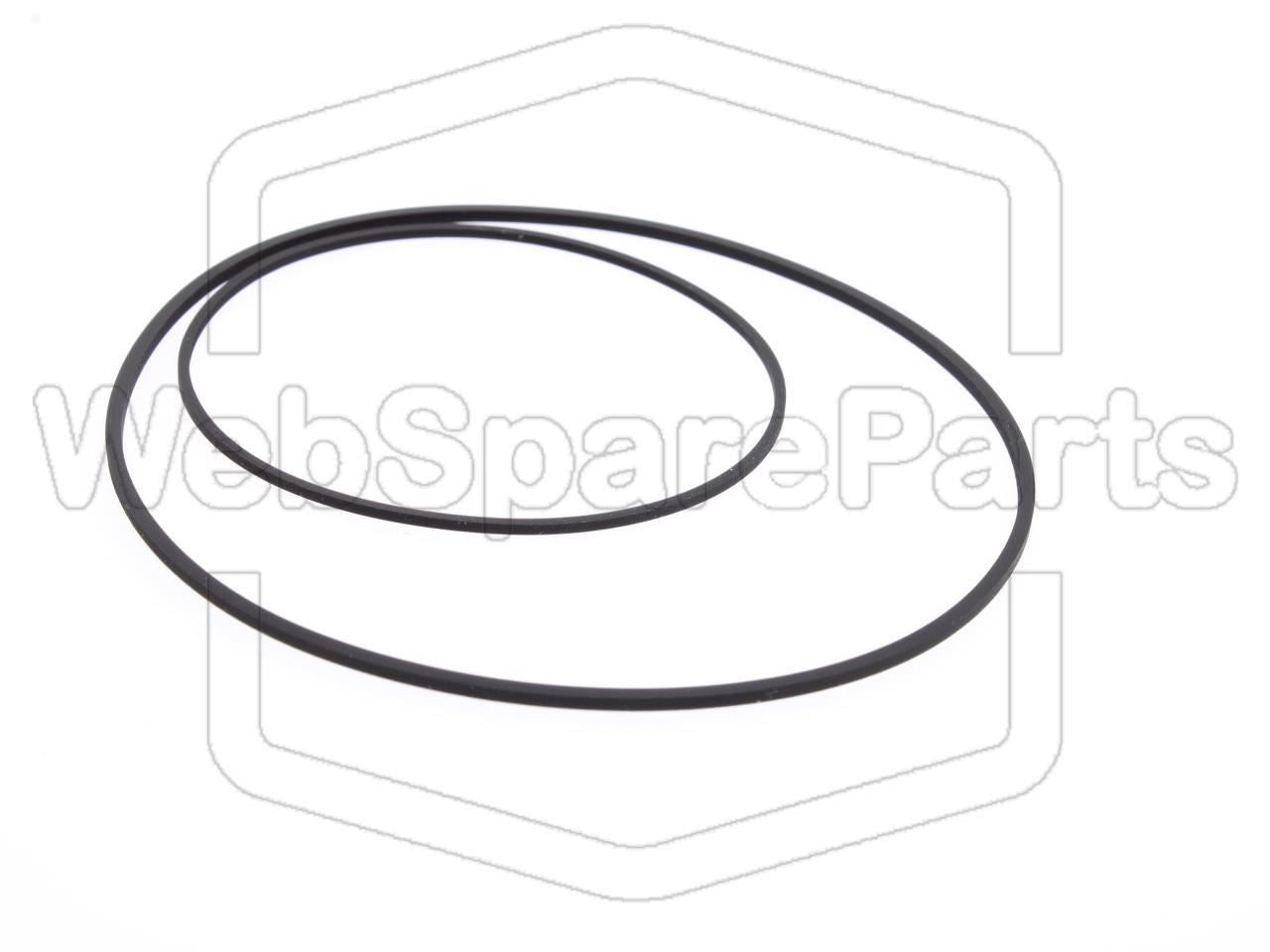 Kit de courroies pour Lecteur cassette Sony TC-RX55