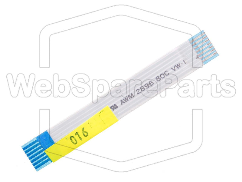 7 Pins Inverted Flat Cable L=72mm W=10.30mm