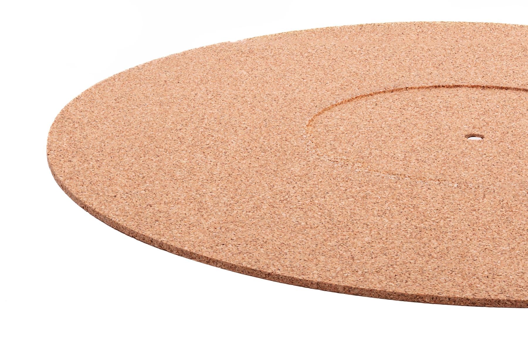 Analogis Mat Two Cork Turntable Mat – Anti-Static Vibration Damping Platter Mat