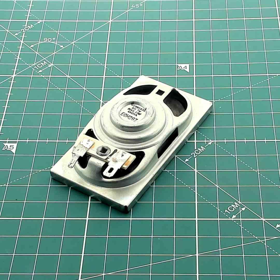 Oval Replacement Speaker for Vintage Audio, 8 Ohm 7 W [82x45x20mm]
