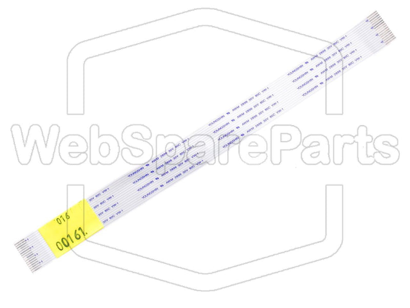 16 contacts Câble plat L=198mm W=17.13mm