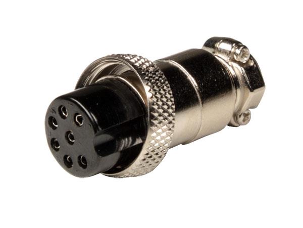 7-Pin Microphone Female Plug for Cable