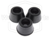 Picior rotund din cauciuc cu Ø3.2mm Base Ø11.5mm &mdash; photo 10