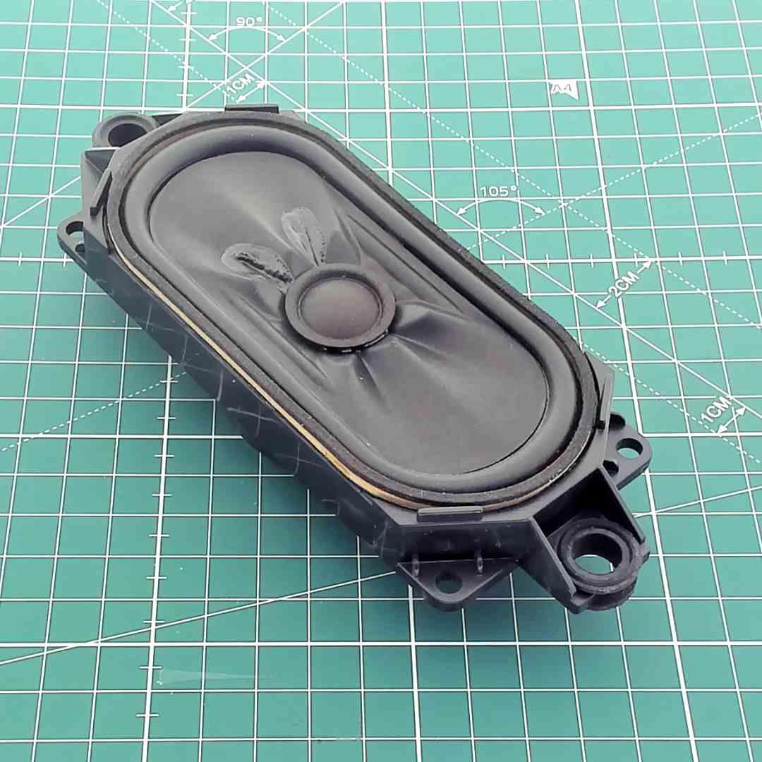Oval Replacement Speaker for Vintage Audio, 8 Ohm 10 W [160x60x35mm]