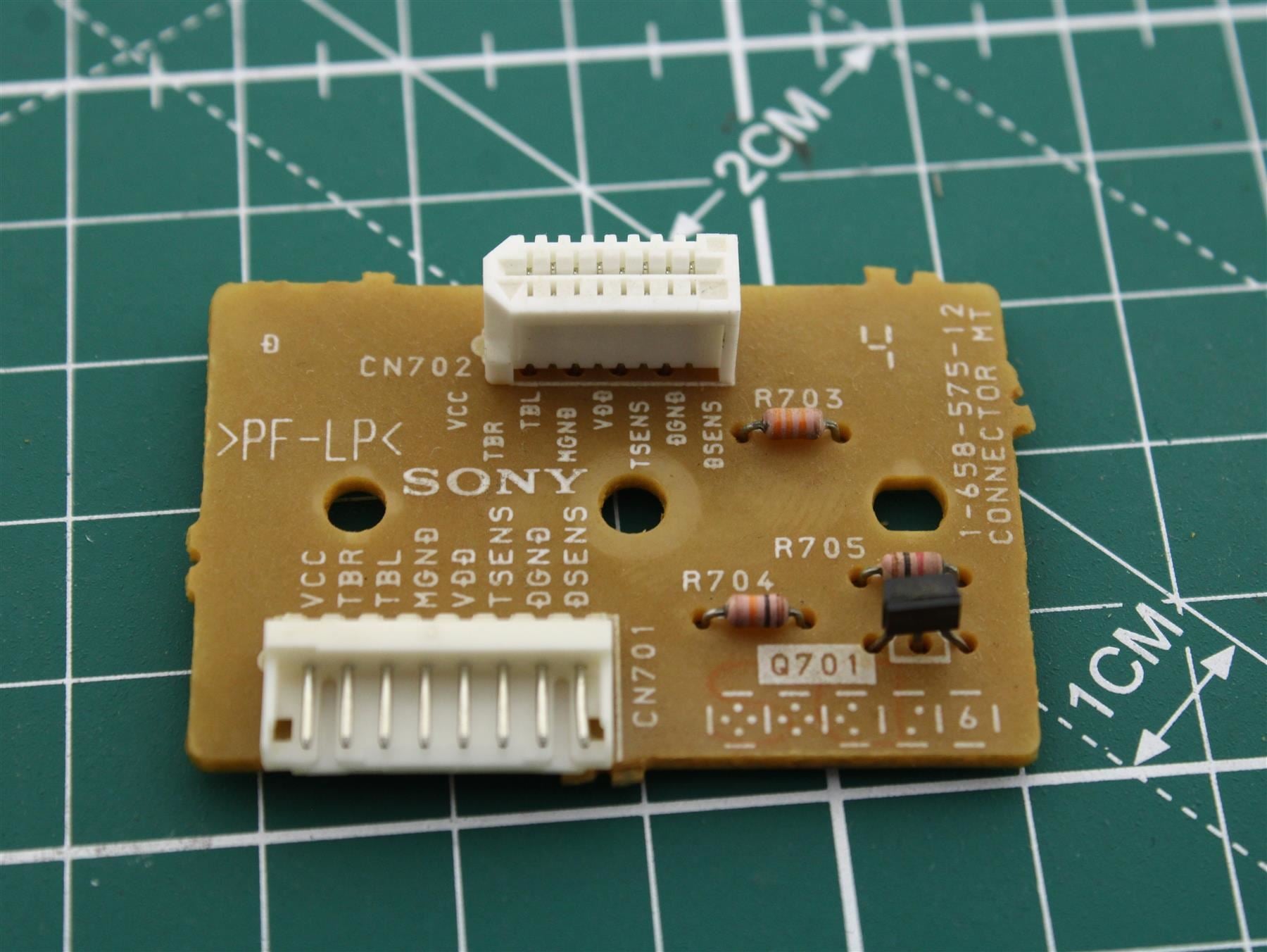 Replacement CONNECTOR BOARD  Pos.(259) for Sony MHC-GRX7J CD Player Mechanism