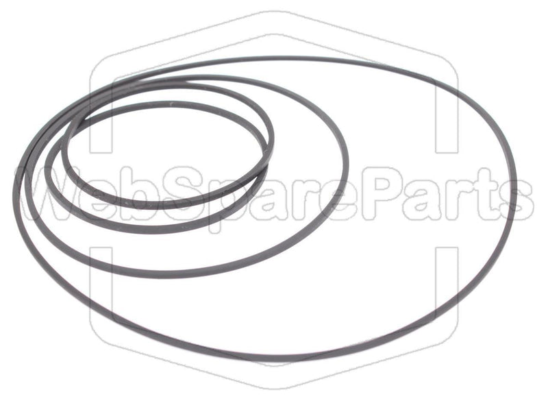 Kit de courroies pour Lecteur de cassette Sony CFD-580