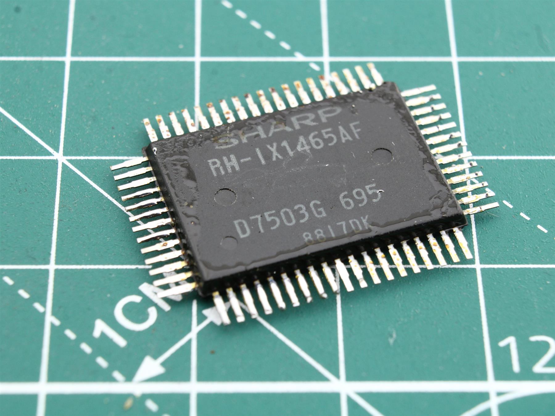 RH-IX1465AF integrated circuit D7503G 695 SHARP