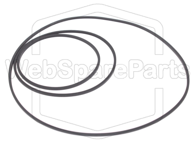 Belt Kit For Cassette Deck Sharp WF-969Z - WebSpareParts