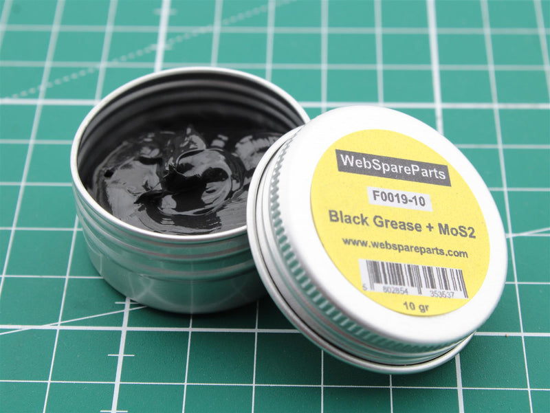 F0019 Black Grease + MoS2 10 gr - WebSpareParts