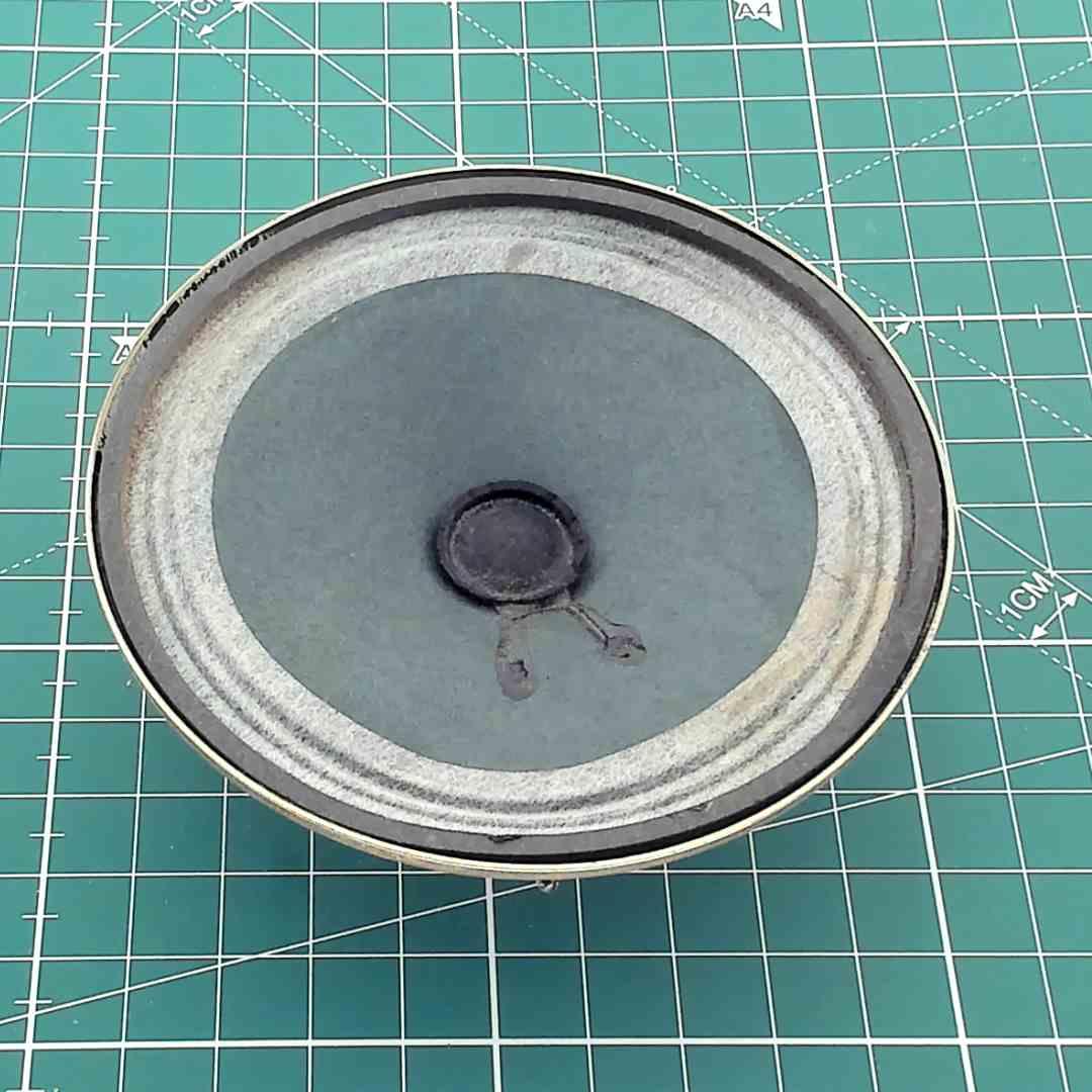 Round Replacement Speaker 8 Ohm 1 W [Ø93x37mm], Pioneer 92-54