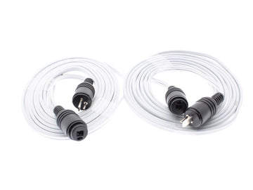 2-Pin DIN Speaker Cable Pair for Bang & Olufsen [7.5 meters each]