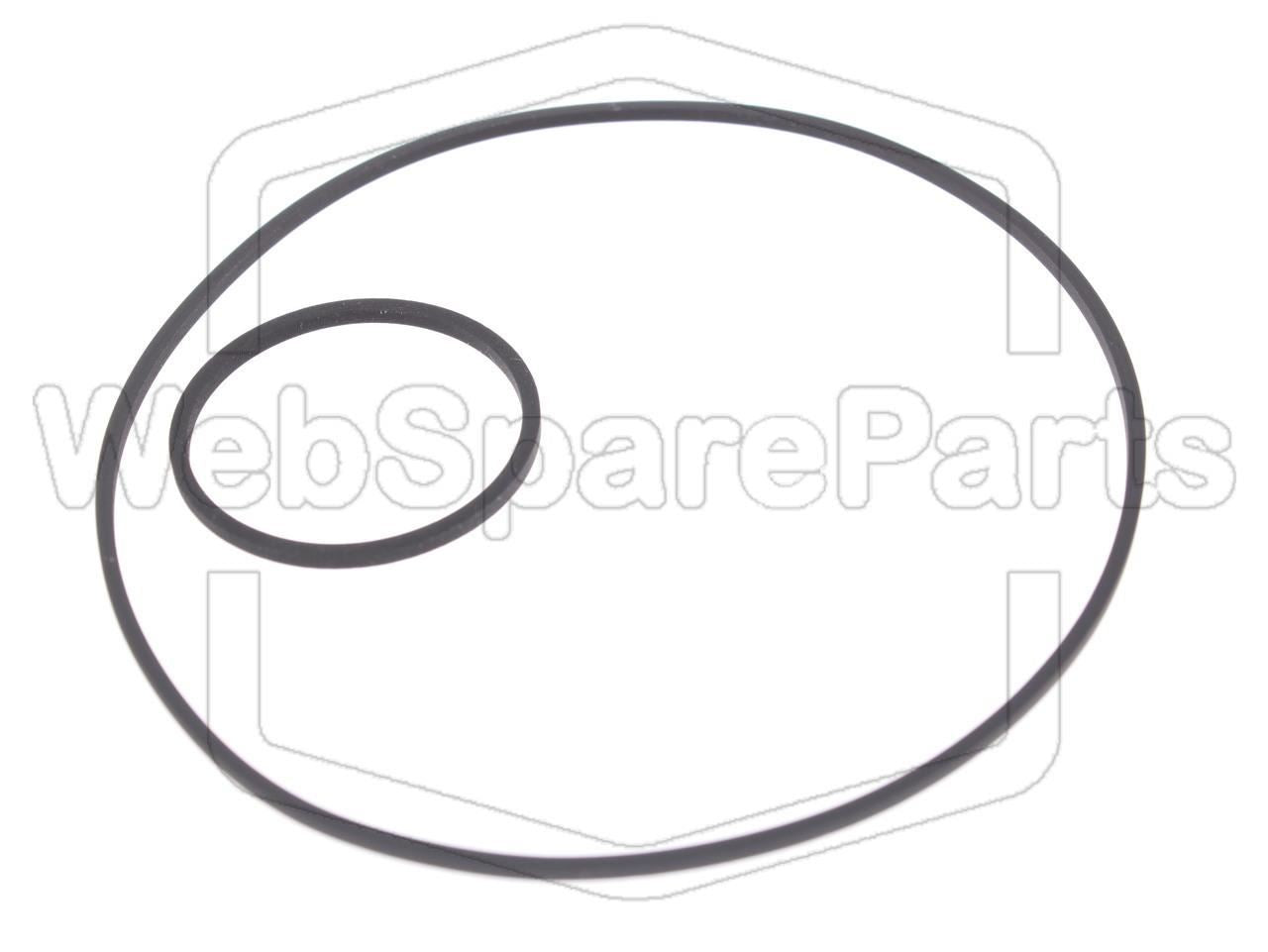 Belt Kit for Philips 22RR242 Radio Cassette Recorder