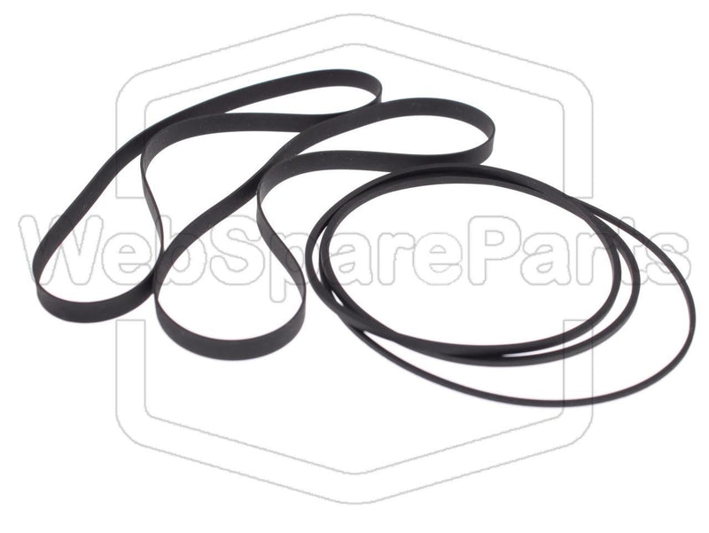 Belt Kit For Cassette Deck Marantz SD-315 - WebSpareParts
