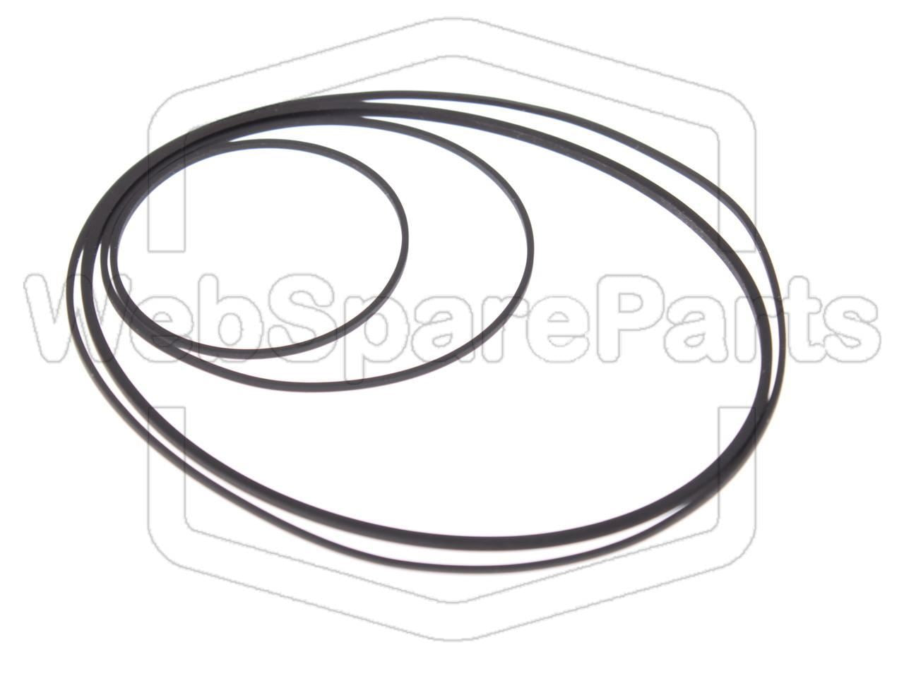 Full Belt Kit for Kenwood KX-620 Cassette Deck