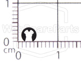 Circlip for Shaft 1.7mm Thick 0.4mm Retaining Ring for Vintage Audio Repair &mdash; photo 4