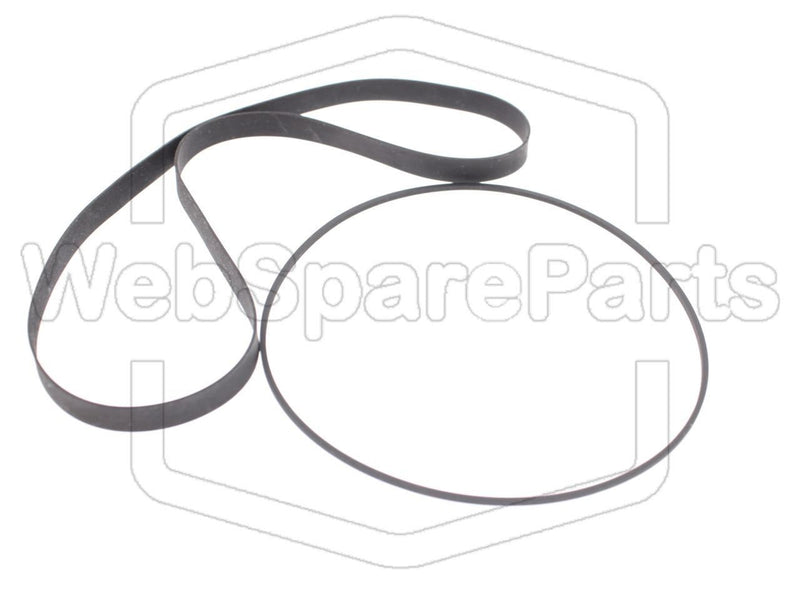 Belt Kit For Cassette Deck Technics RS-616
