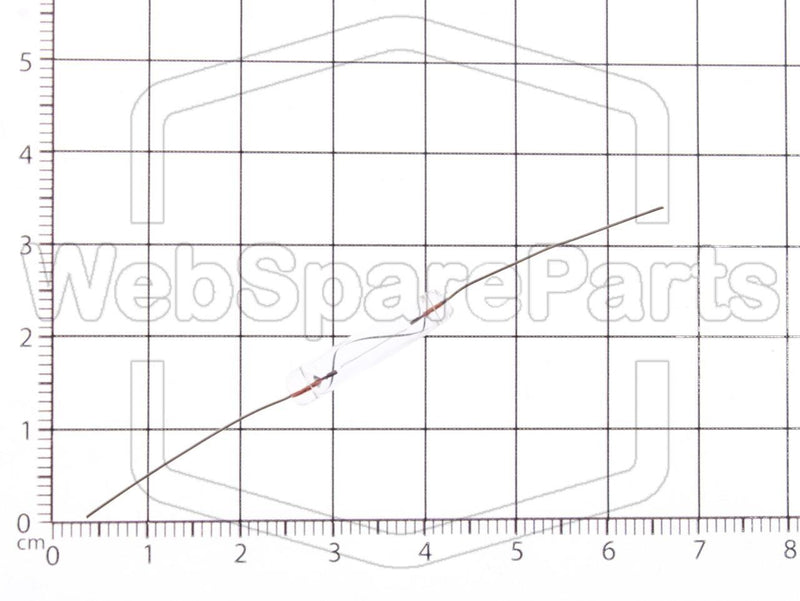 Miniaturelampe aksial 6 Volt DC 300mA Ø: 4mm  