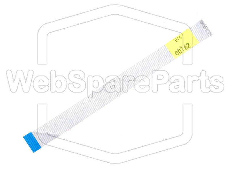 16 contacts Câble plat inversé L=187mm W=17.13mm