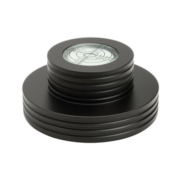Dynavox PST300 Turntable Record Stabilizer with Bubble Level – 300 g [Blac