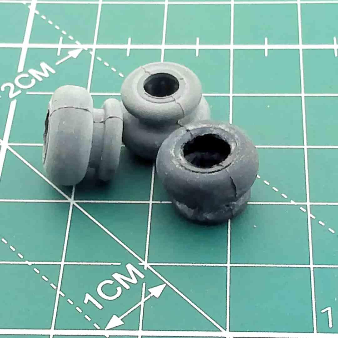 Anti-Vibration Rubber Grommets (Dampers) for CD DVD Blu-Ray Player Mechanisms