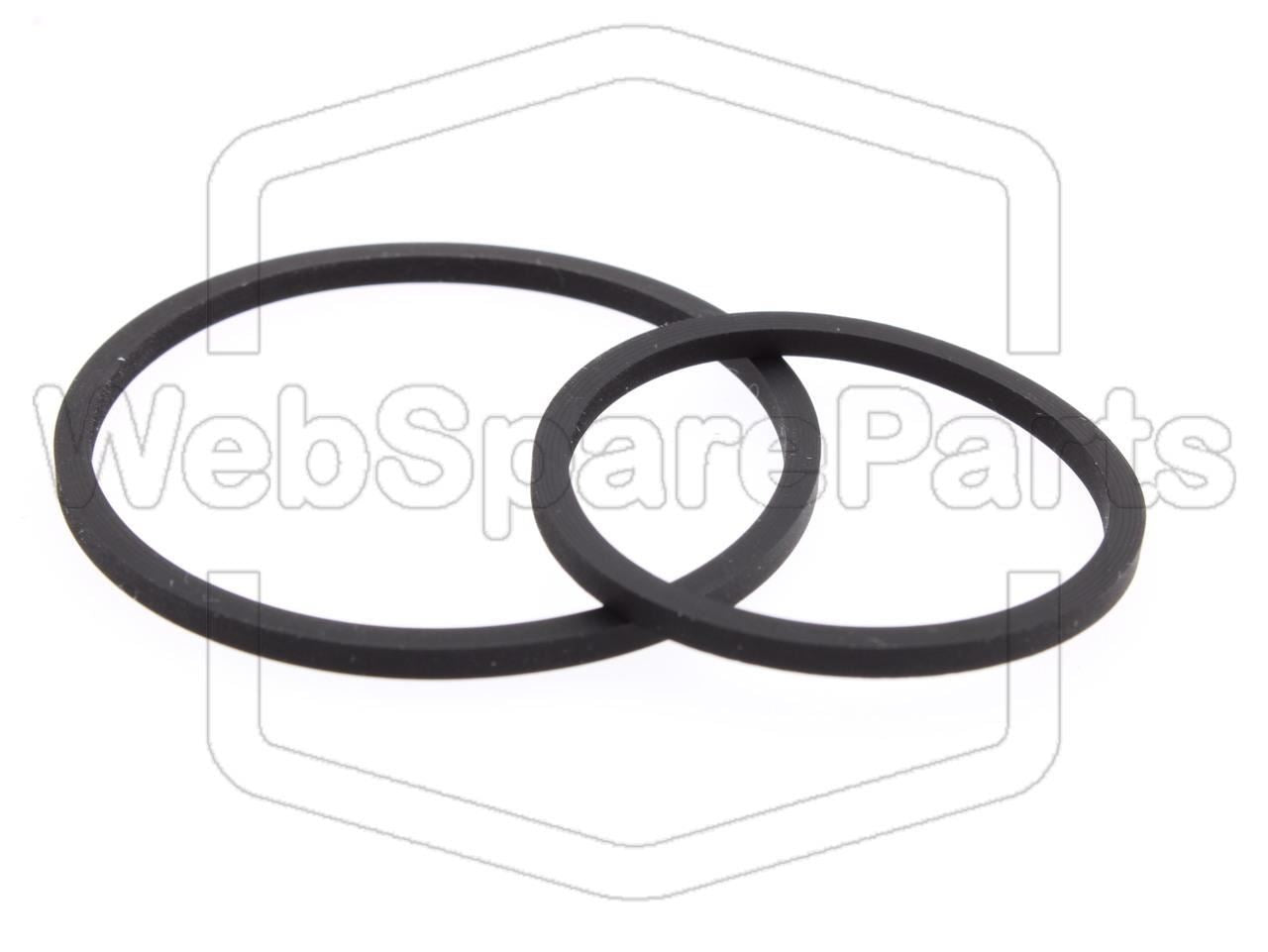 Full CD Drive Belt Kit for Sony MHC-RXD3- For Tray & Carousel