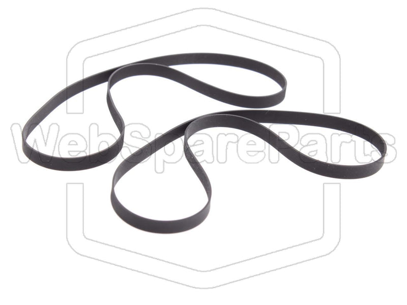 Capstan Belts For Cassette Deck Sansui D-W9 - WebSpareParts