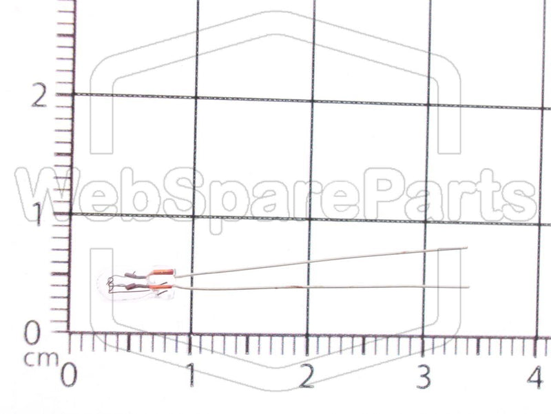 Incandescent Lamp 12 Volts DV 50mA Ø:3mm L:7mm - WebSpareParts
