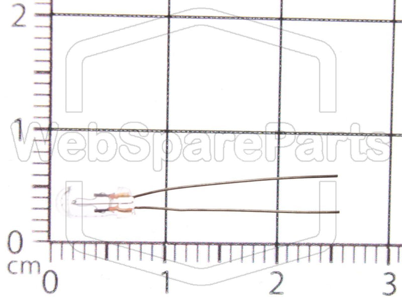 Incandescent Lamp 14 Volts 60mA Ø 3.15mm Length 6.35mm - WebSpareParts