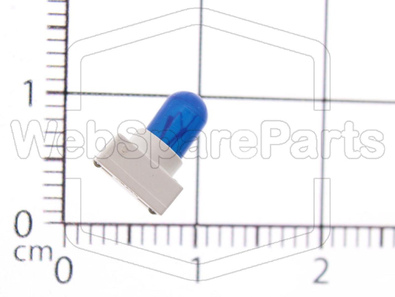 Incandescent Lamp SMD 3mm Blue - 6.3 Volts 100mA - WebSpareParts