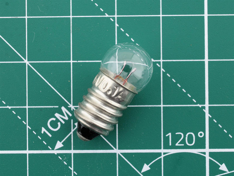 Miniature lamp E10 - 6.0V 0.1A - WebSpareParts