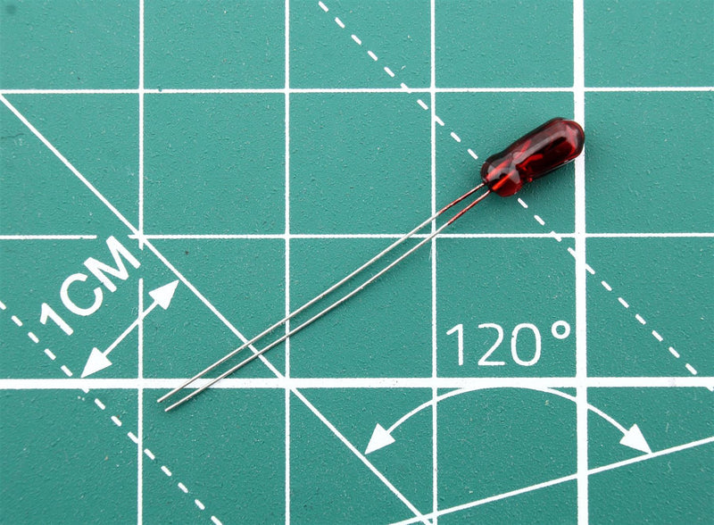 Miniature lamp Red 12 Volts 70 mA - WebSpareParts