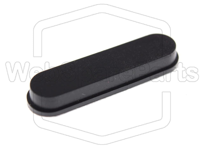 Rectangular Rubber Foot Self-adhesive 26.8mm x 7.2mm Height 3.8 mm - WebSpareParts