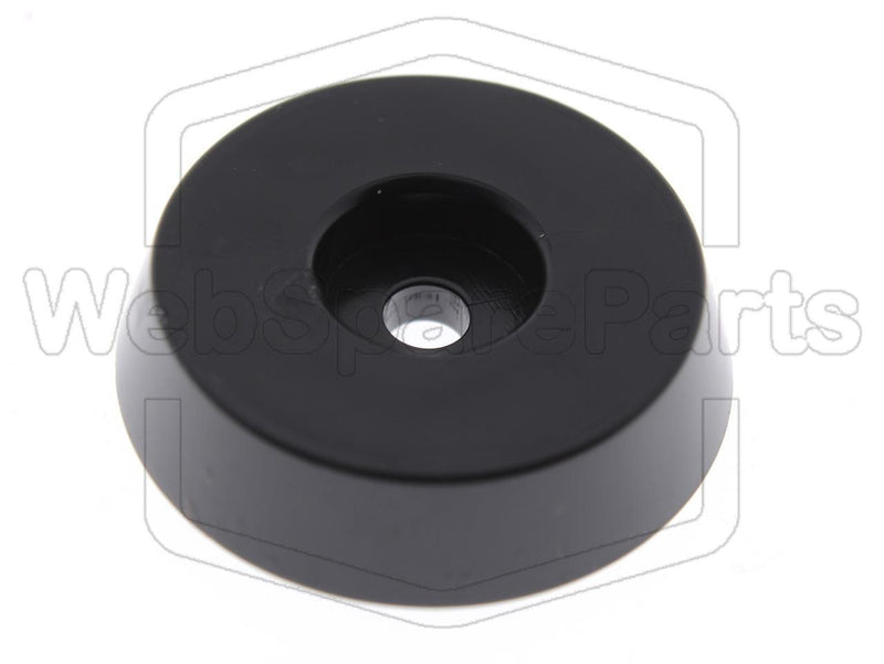 Round Polyethylene Foot With Hole Ø3.3mm Base Ø25.0mm - WebSpareParts