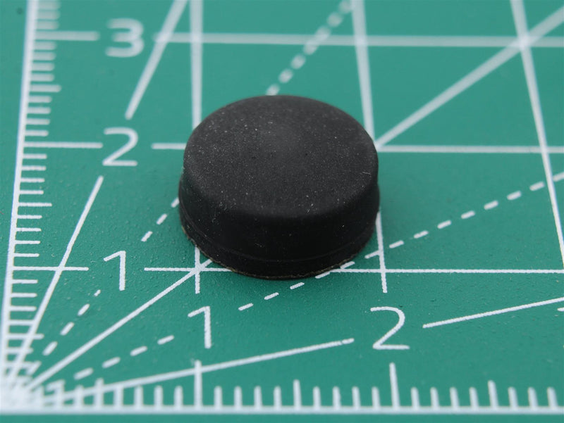 Round Rubber Foot Self-adhesive Ø11mm x Ø10.5mm x height 5mm - WebSpareParts