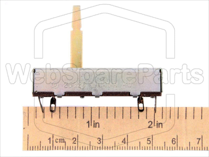 Sliding potentiometer 25320 B100K - WebSpareParts