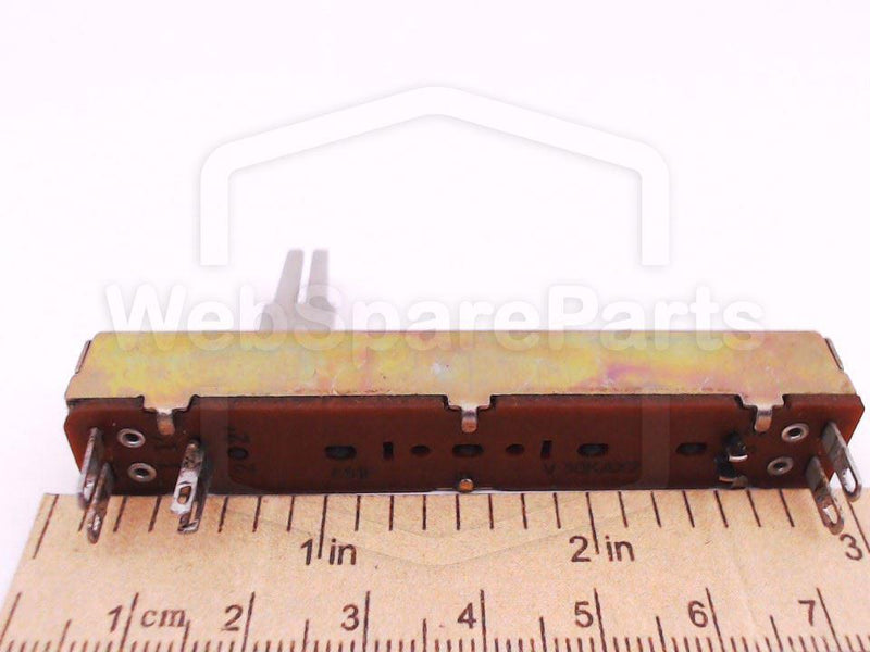 Sliding potentiometer Linear 50KAx2 - WebSpareParts