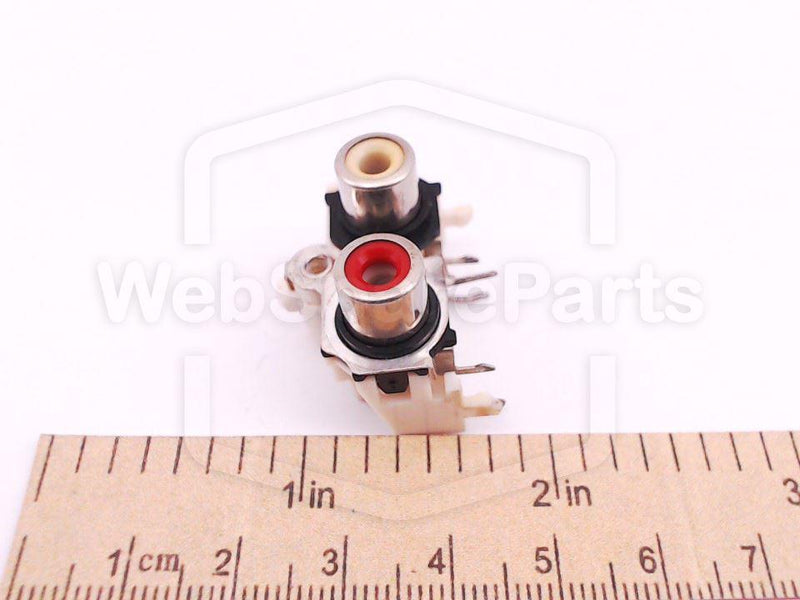 Sony CMT-NE3 RCA Female Jack PCB - WebSpareParts