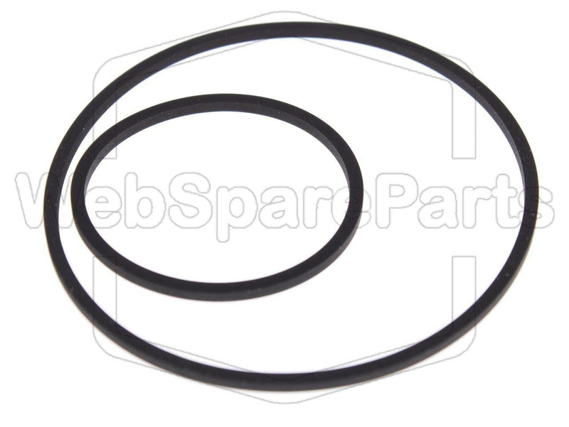 Belt Kit For Video Cassette Recorder Continental Edison VK-2530 - WebSpareParts