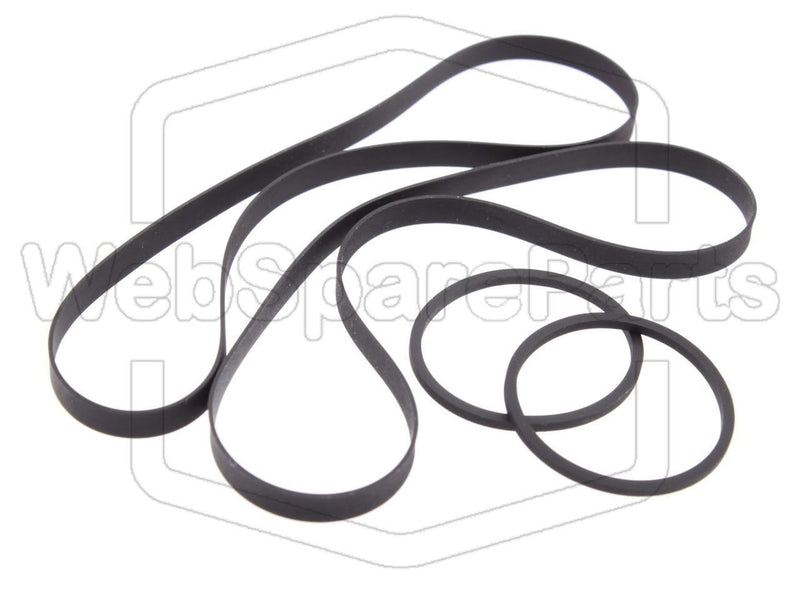 Belt Kit For Cassette Player Sony TC-WR521 - WebSpareParts