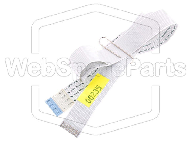 15 Pins Flat Cable L=635mm W=16.06mm - WebSpareParts