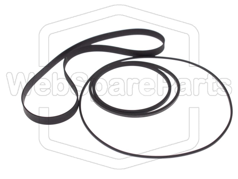 Belt Kit For Cassette Player Sony TC-FX25 - WebSpareParts