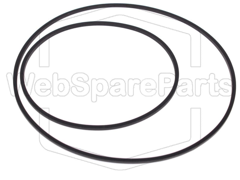 Belt Kit For Video Cassette Recorder JVC HR-D610U - WebSpareParts