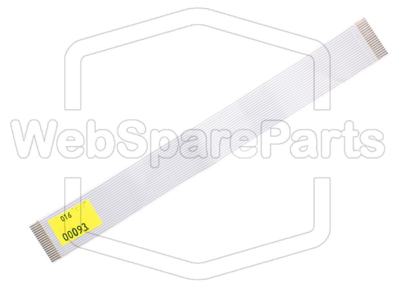 19 Pins Flat Cable L=220mm W=15.10mm - WebSpareParts
