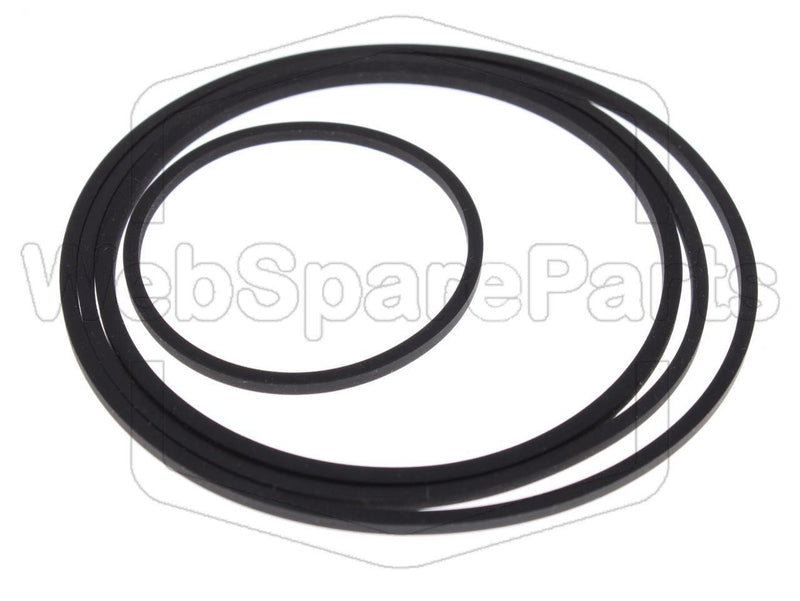 Belt Kit For Video Cassette Recorder Fisher FVH-P725 - WebSpareParts