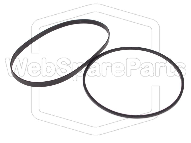 Belt Kit For Cassette Player Panasonic RX-DS18 - WebSpareParts