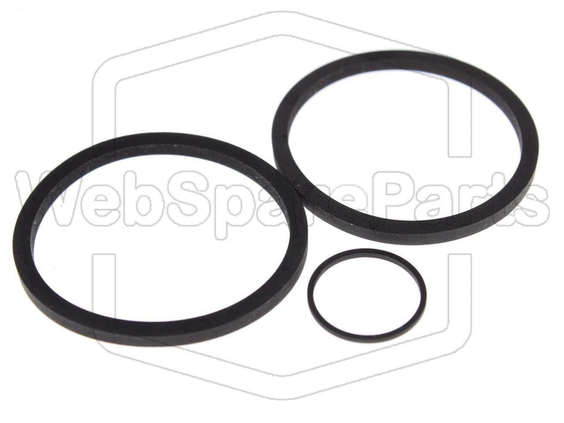 Belt Kit For CD Player JVC XL-MC2000 BK - WebSpareParts